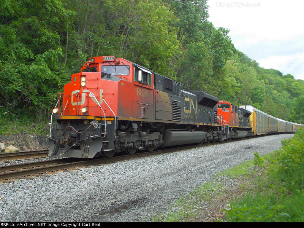 CN 8838 and 8933 